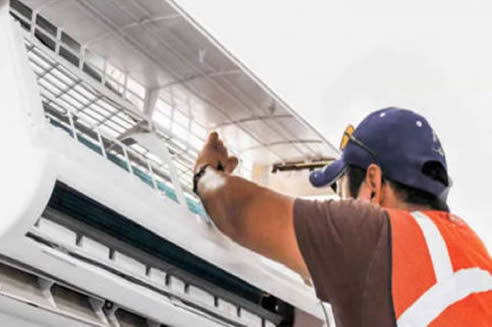 Instalação de ar condicionado split